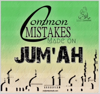 Common Mistakes Made On Jumuah